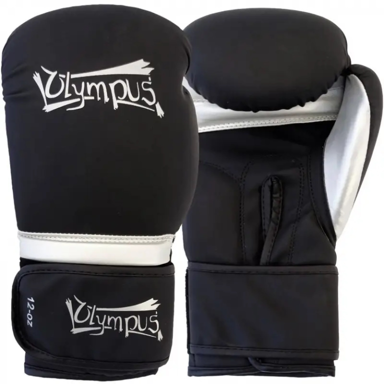 Πυγμαχικά Γάντια Olympus SPARX Black/Silver - Image 2