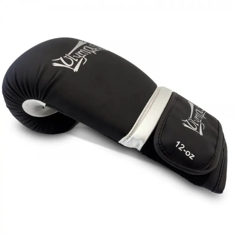 Πυγμαχικά Γάντια Olympus SPARX Black/Silver - Image 3