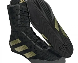 Παπούτσια Πυγμαχίας adidas BOX HOG 4 Μαύρο/Χρυσαφί
