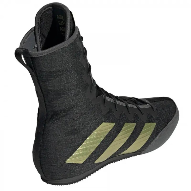 Παπούτσια Πυγμαχίας adidas BOX HOG 4 Μαύρο/Χρυσαφί - Image 3