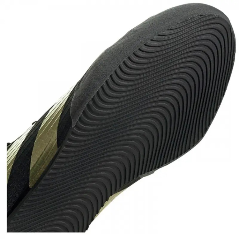 Παπούτσια Πυγμαχίας adidas BOX HOG 4 Μαύρο/Χρυσαφί - Image 9