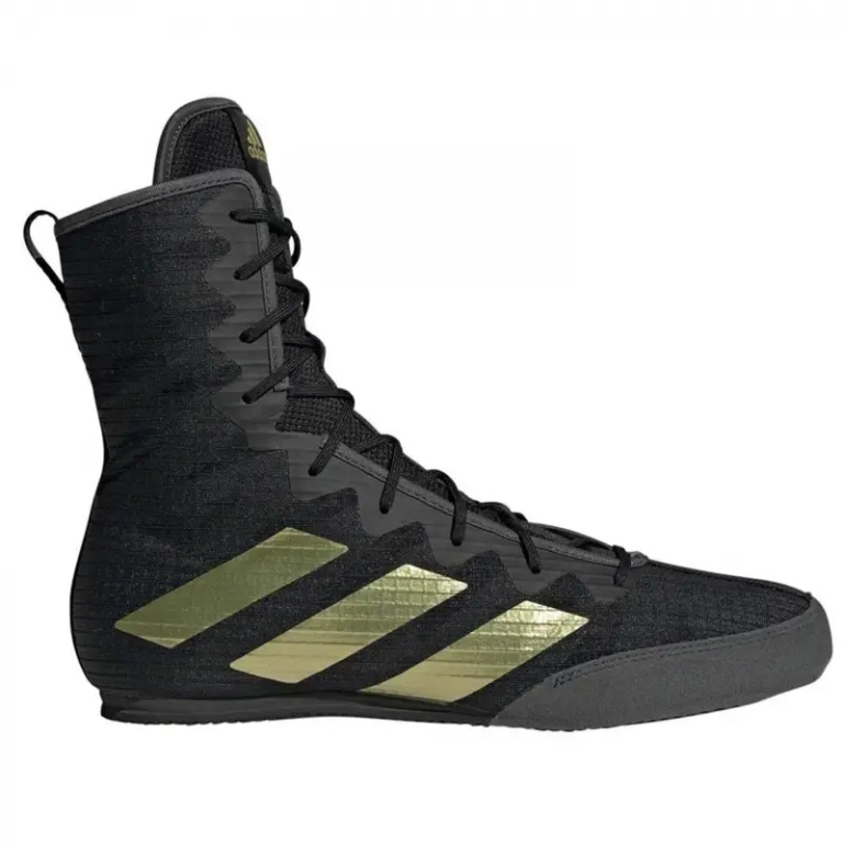Παπούτσια Πυγμαχίας adidas BOX HOG 4 Μαύρο/Χρυσαφί - Image 4