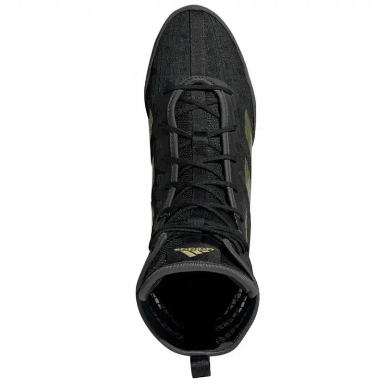 Παπούτσια Πυγμαχίας adidas BOX HOG 4 Μαύρο/Χρυσαφί - Image 6