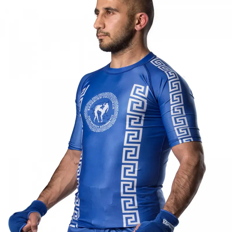 Rashguard Παγκρατίου Olympus Μπλε