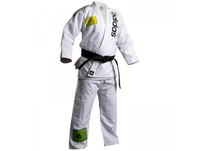 Στολή Brazilian Jiu Jitsu Adidas Λευκή