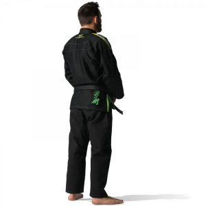 Στολή BJJ Olympus Μαύρη 550 gr Pearl (Extra Pants without Logo) - Image 2