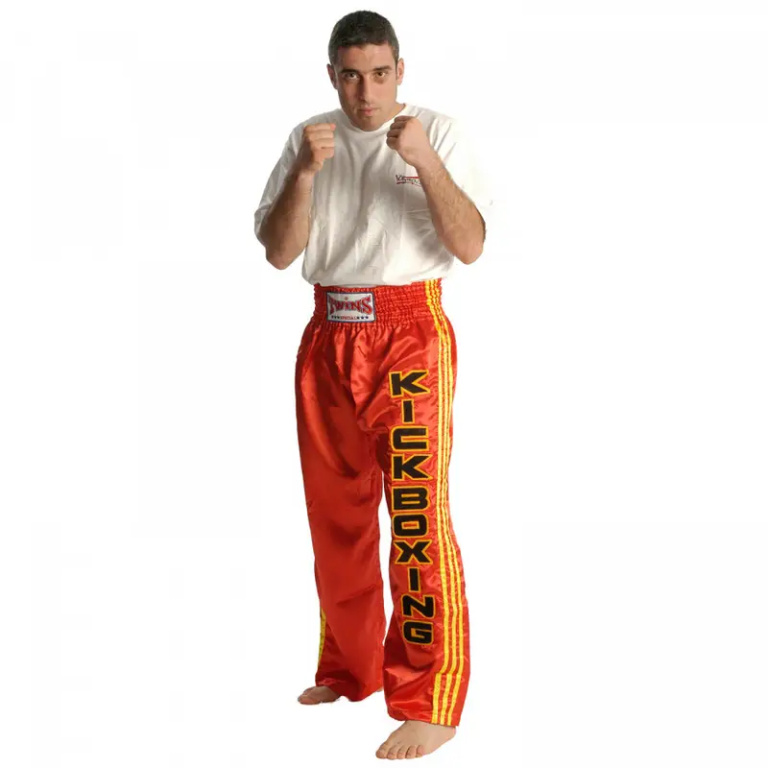 Παντελόνι Twins Σατέν Kickboxing Πορτοκαλί - Image 2