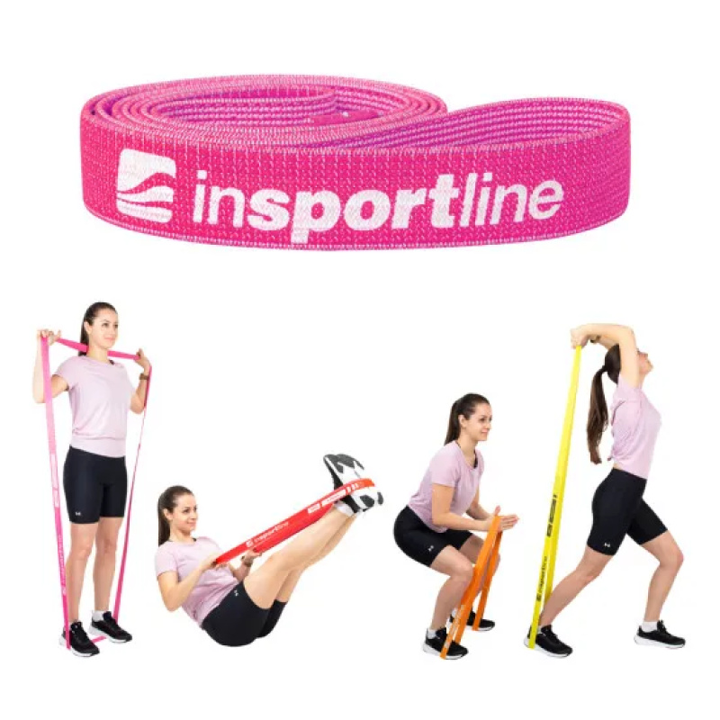 Λάστιχο Γυμναστικής Μαλακό Resistance Band inSPORTline