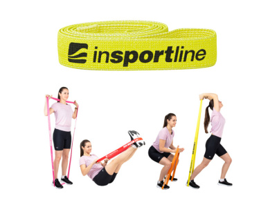 Λάστιχο Γυμναστικής Μεσαίο Resistance Band inSPORTline