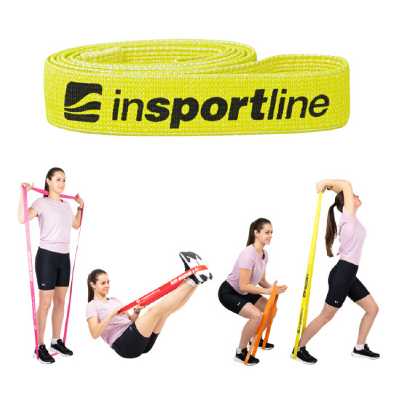 Λάστιχο Γυμναστικής Μεσαίο Resistance Band inSPORTline