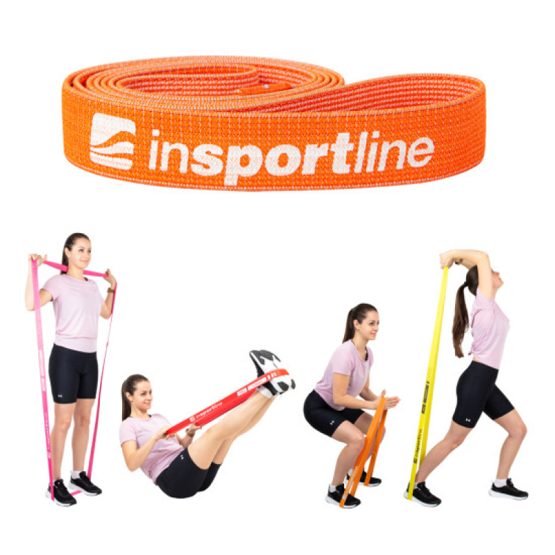 Λάστιχο Γυμναστικής Σκληρό Resistance Band inSPORTline