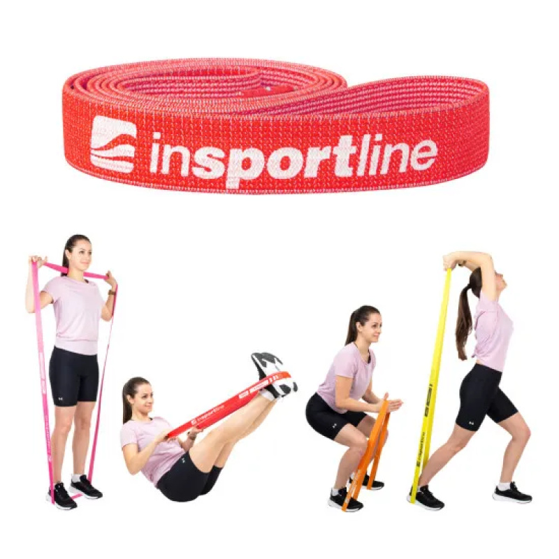 Λάστιχο Γυμναστικής Xtra Σκληρό Resistance Band inSPORTline