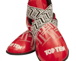 Προστατευτικά Ποδιών Superlight TOP TEN Kicks PRISM Κόκκινα