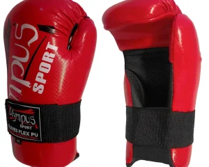 Pointfighting Γάντια Olympus Κόκκινα Καρμπόν Ίνες PU