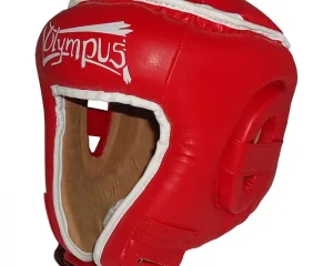 Κάσκα Olympus Κόκκινη THAI PRO Ανοιχτού Προσώπου PU