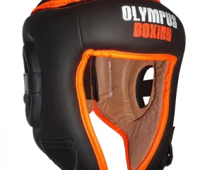 Κάσκα Olympus PULSE Matt PU Μαύρη/Πορτοκαλί