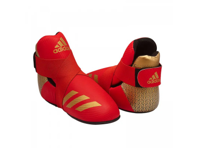 Προστατευτικά Ποδιών Kick adidas WAKO Kickboxing - adiKBB300 Κόκκινα