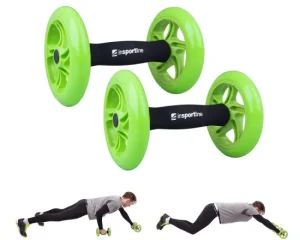 Ρόδες Κοιλιακών Double Insportline AB Roller