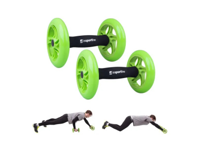 Ρόδες Κοιλιακών Double Insportline AB Roller