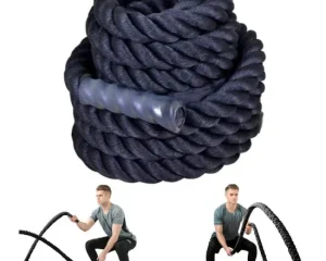 Σχοινί Crossfit 9mX38mm Μαύρο Optimum