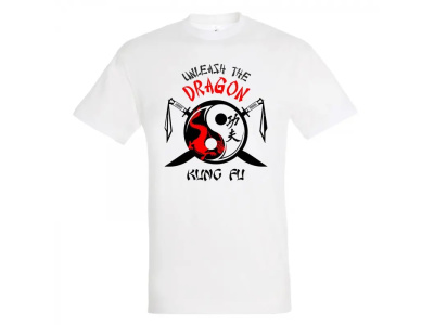 T-shirt Βαμβακερό KUNG-FU Unleash The Dragon