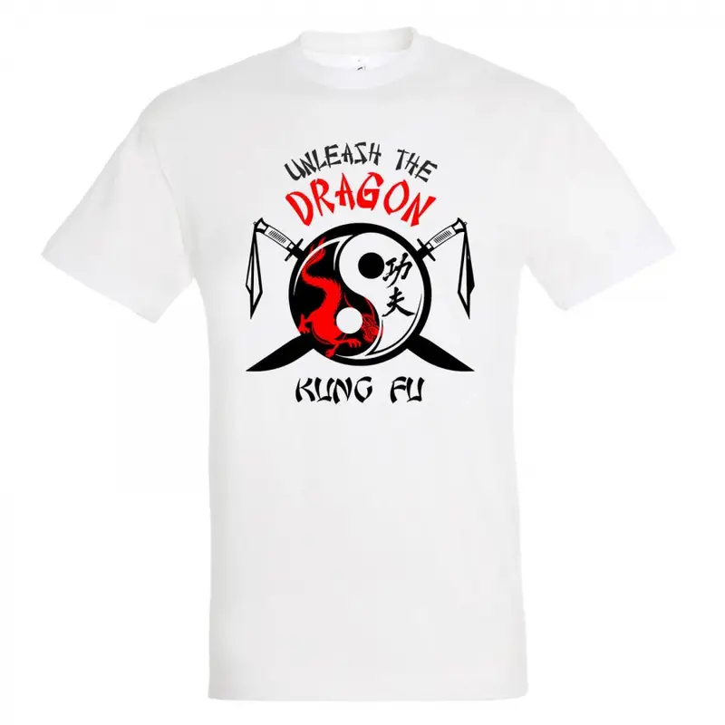 T-shirt Βαμβακερό KUNG-FU Unleash The Dragon