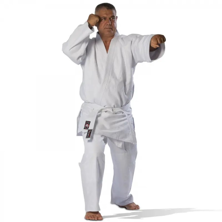 Jiu Jitsu Στολή Άσπρη Olympus - Image 2