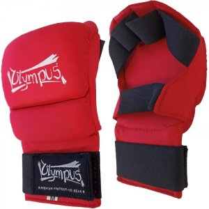 Γάντια Jiu Jitsu Olympus GRAPPLER Κόκκινα - Image 2