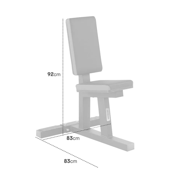 Σταθερός Πάγκος Γυμναστικής Utility Bench EBX - Image 2