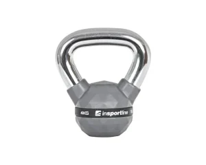 Rubber Coated Kettlebell 4kg PU inSPORTline