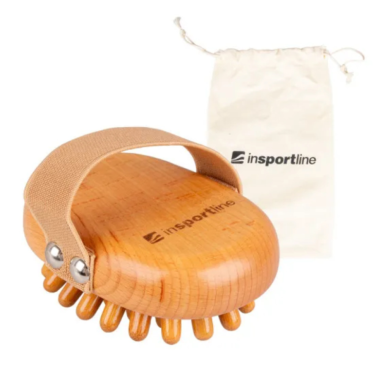 Ξύλινη Βούρτσα Μασάζ inSPORTline Peaters - Image 2