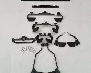 Σετ Λαβές Οργάνων Γυμναστικής Viking Black Grip Set