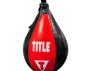 Αχλάδι Προπόνησης Title Speed Bag Κόκκινο