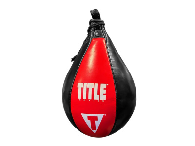 Αχλάδι Προπόνησης Title Speed Bag Κόκκινο