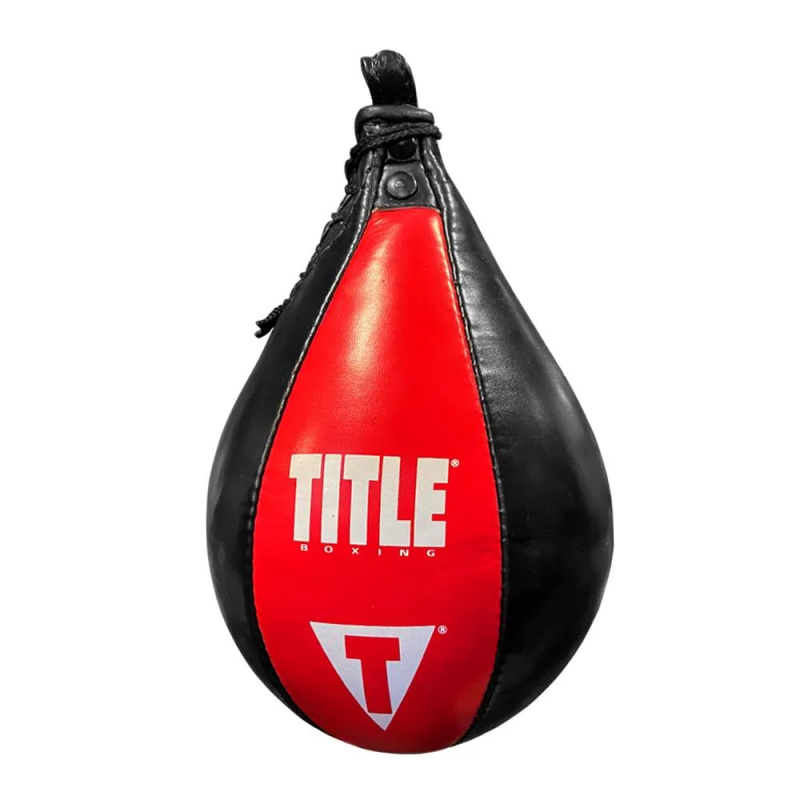 Αχλάδι Προπόνησης Title Speed Bag Κόκκινο