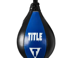 Speed Bag Αχλάδι Προπόνησης Title Μπλε