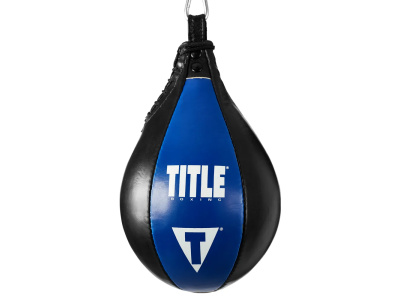 Speed Bag Αχλάδι Προπόνησης Title Μπλε