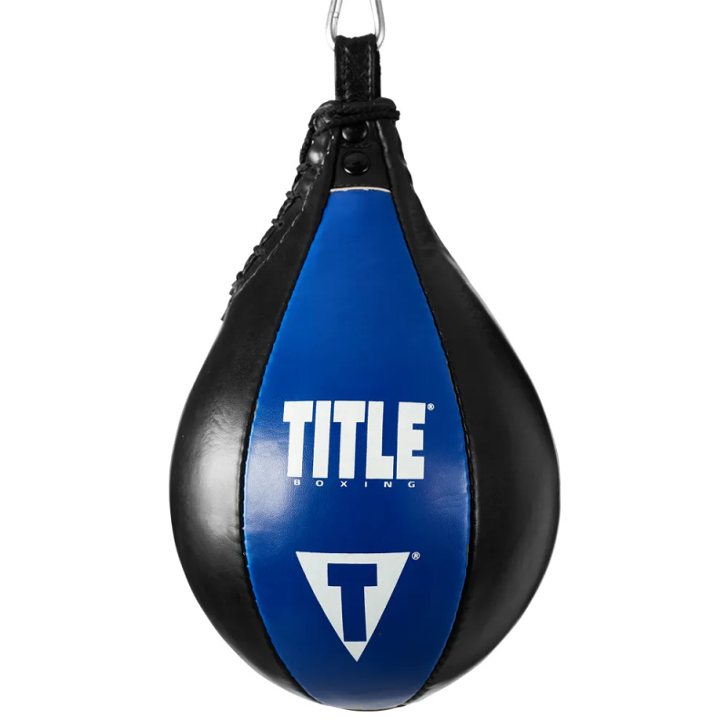 Speed Bag Αχλάδι Προπόνησης Title Μπλε