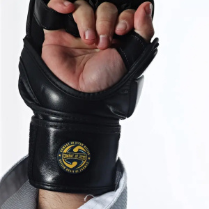Γάντια Combat Jiu-Jitsu Olympus Double 7 PU Μπλε - Image 3