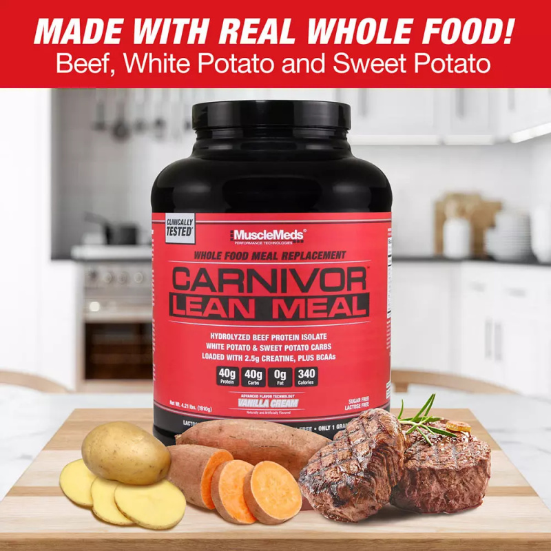 Πρωτείνη Carnivor Lean Meal 1910gr Musclemeds - Image 3