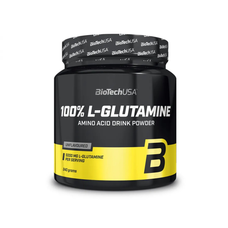 Συμπλήρωμα Γλουταμίνης 100% L-Glutamine 240gr BIOTECH USA