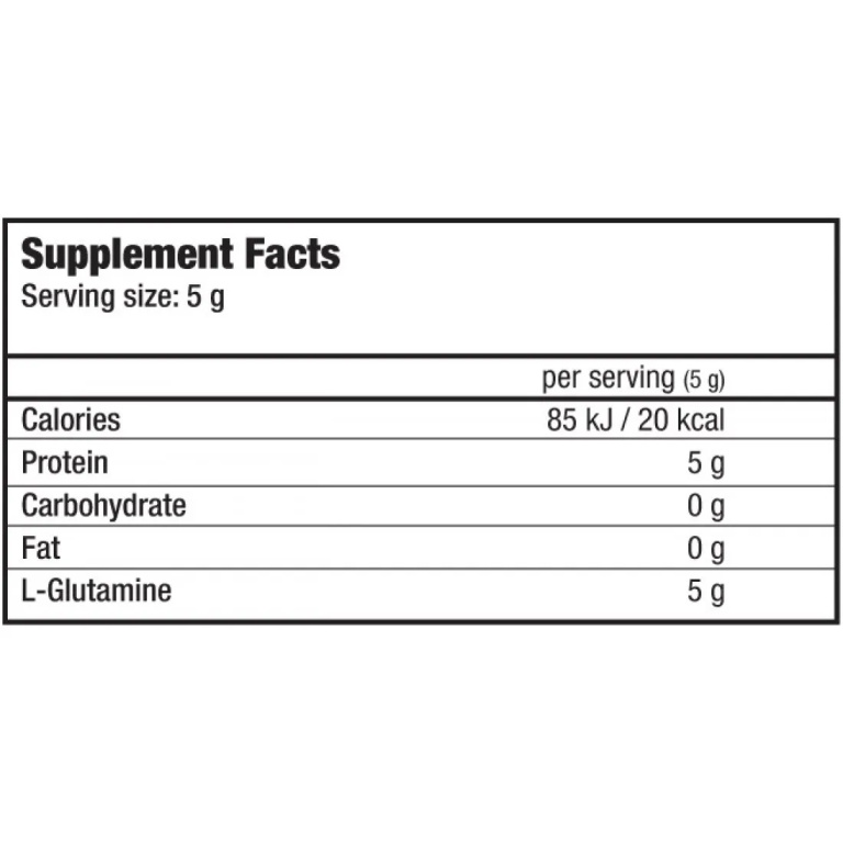 Συμπλήρωμα Γλουταμίνης 100% L-Glutamine 240gr BIOTECH USA - Image 2