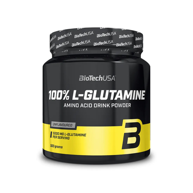 Σκόνη Γλουταμίνης 100% L-Glutamine 500gr BIOTECH USA