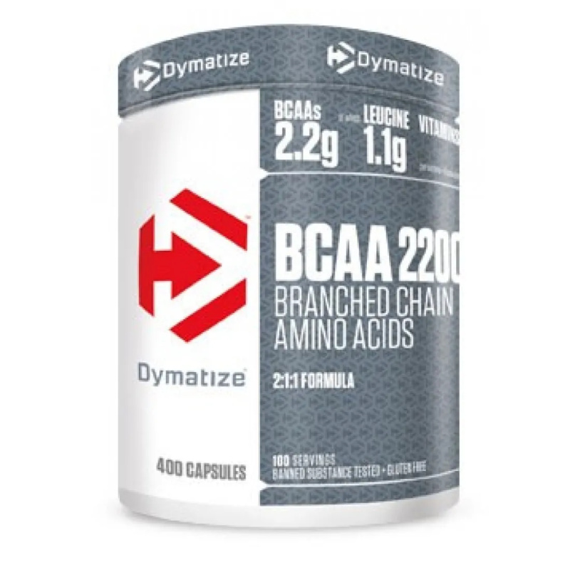 Αμινοξέα Κάψουλες BCAA 2200 400caps DYMATIZE