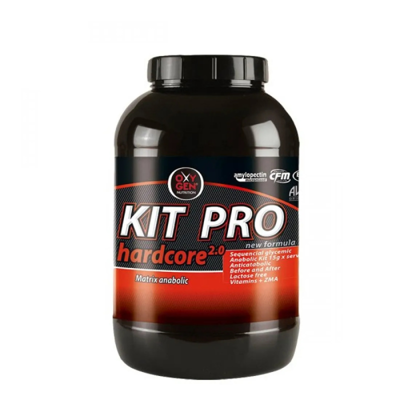 All In One Φόρμουλα Πρωτείνης Kit Pro Hardcore 3000gr OXYGEN NUTRITION