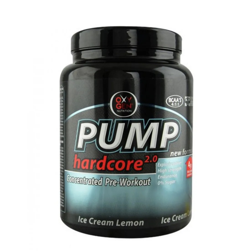 Προεξασκητικό Pump Hardcore Concentrate 2.0 550gr OXYGEN NUTRITION