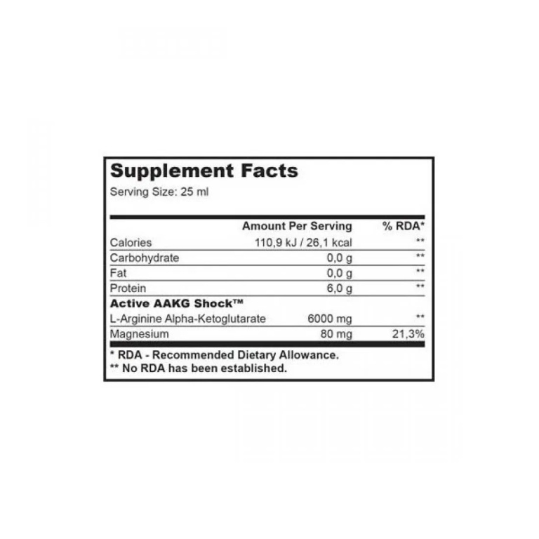 AAKG Shock 1000ml BIOTECH USA - Image 2