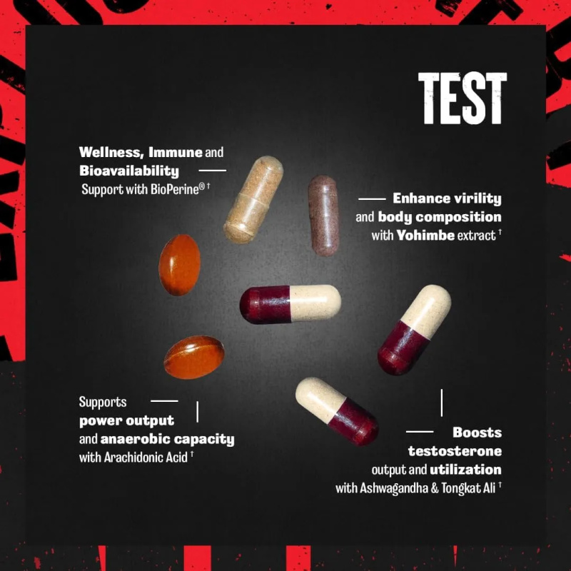 Ενισχυτικό Τεστοστερόνης Animal Test 21 Packs Universal - Image 6