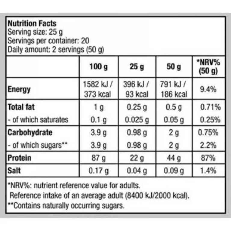 Πρωτείνη 100% Pure Whey 454gr BIOTECH USA - Image 2