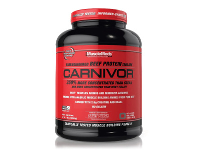 Πρωτείνη Μοσχαριού MuscleMeds Carnivor Beef Isolate, 1624/2040gr